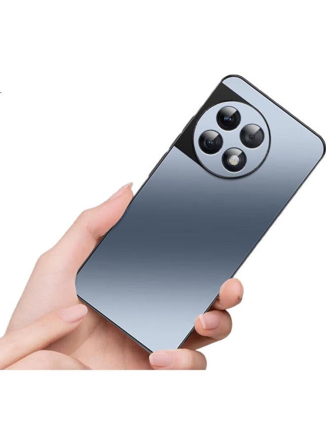 Shangsu, Suitable For Oneplus Ace2 Phone Case, Ace2 Protective Cover, Full Lens Protection, Ag Frosted Anti-Drop Soft Case, Oneplus Plain Simple Style For Women And Men, Silicone Shell, Graphite Black - Image 1