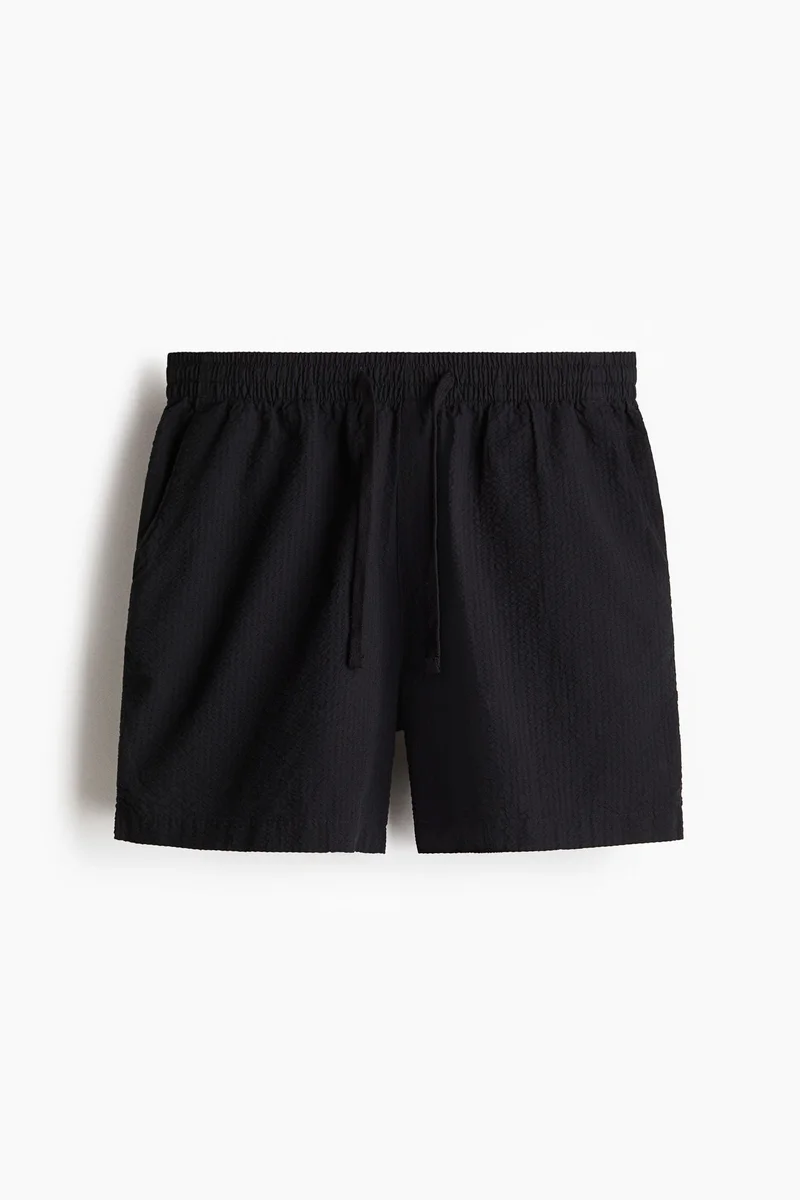 H&M  Seersucker pyjama shirt and shorts for Men | Best Price UAE
