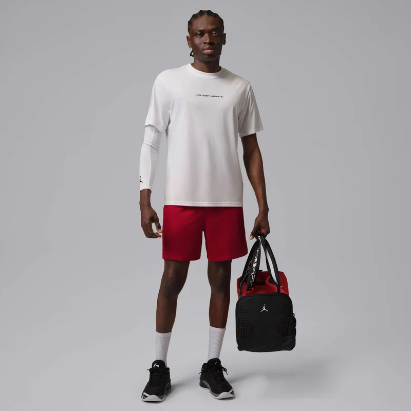 Jordan Red Men's Sport Essentials Dri-FIT Basketball Shorts for Men | Best Price UAE