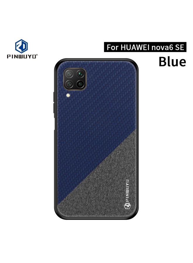 The Bros Case For Huawei Nova 6 SE Rong Series Shockproof PC + TPU+ Chemical Fiber Cloth Protective Case