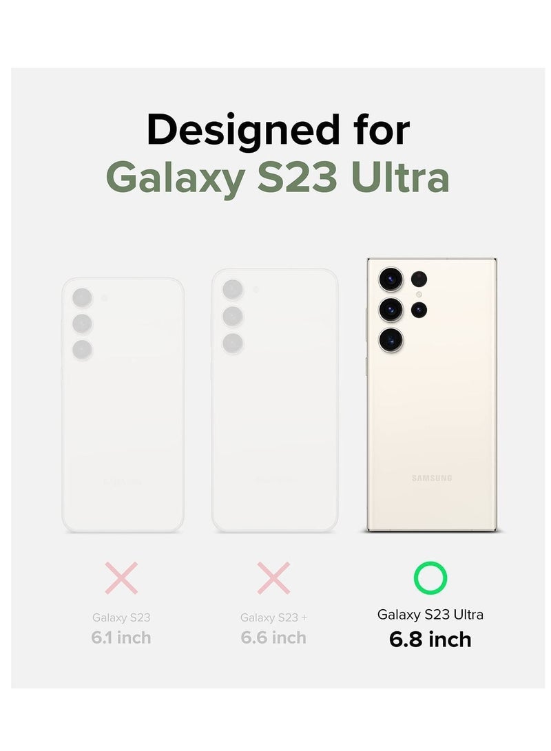 MOCOM S23 Ultra Transparent Clear Case Cover - Image 2