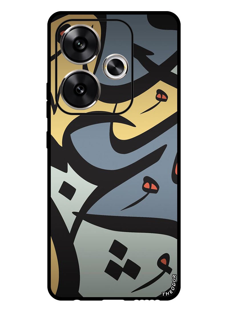 Theodor Protective Case Anti Scratch Shock Proof Bumper Cover For Xiaomi Redmi Turbo 3 Caligraphy 1  - Image 1