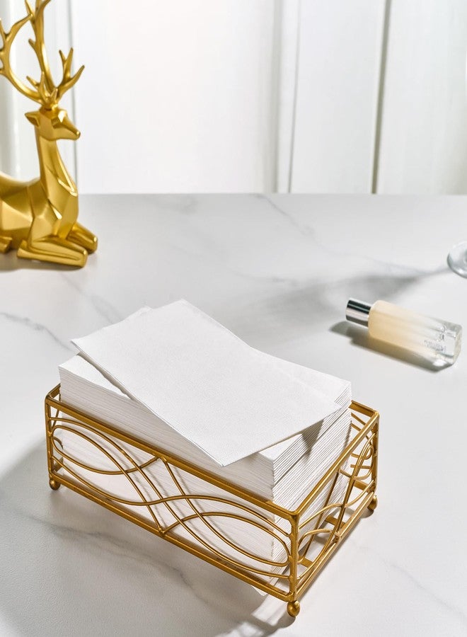 Vplus 510 Pack Paper Napkins Guest Towels Disposable Premium Quality 2-ply Dinner Napkins Disposable Soft, Absorbent, for Kitchen, Parties, Dinners or Events(White) - Image 5