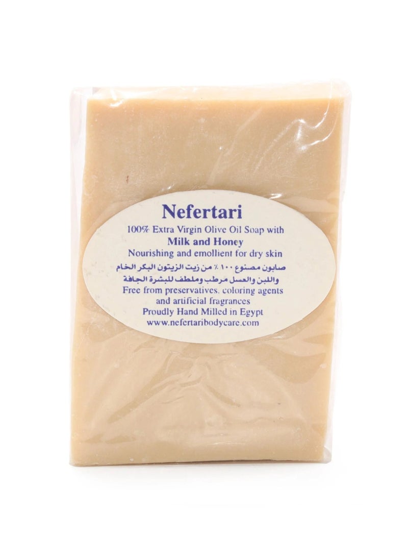 نيفيرتاري صابونة الحليب والعسل للاستحمام من نفرتاري -  200 جم