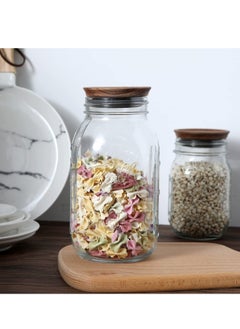 Excefore 6pcs Wooden Jar Lids Natural Bamboo Wood Reusable Ball Wooden Lids for Airtight Regular Mouth Jars  - Image 2