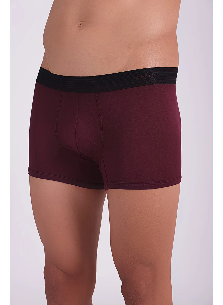 داجي Claret Red Micro Modal Men's Boxer