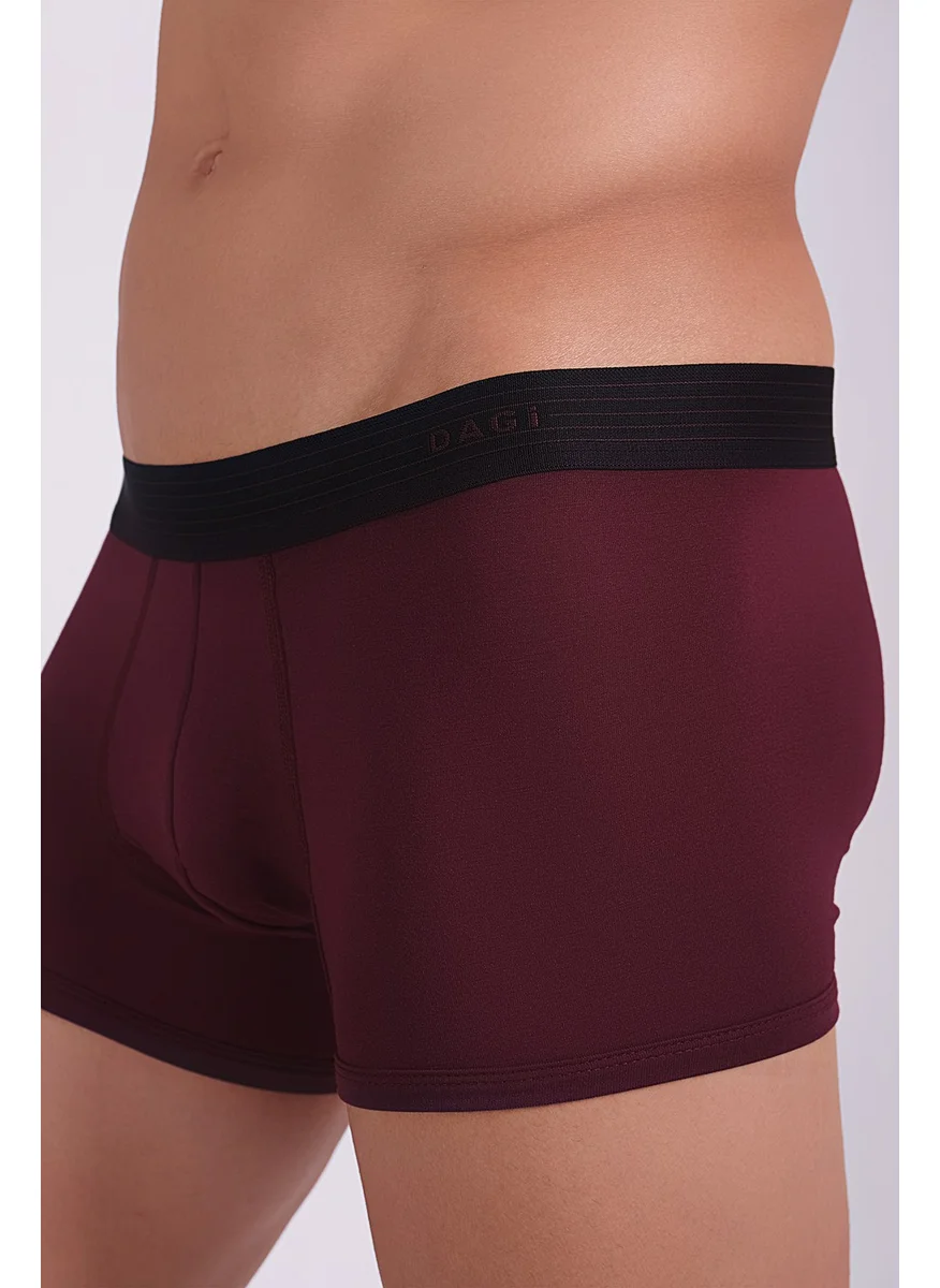 داجي Claret Red Micro Modal Men's Boxer