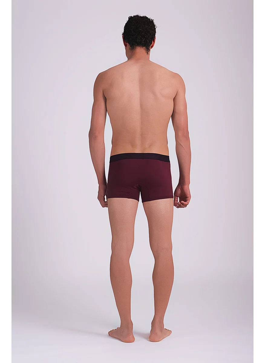 dagi Claret Red Micro Modal Men's Boxer