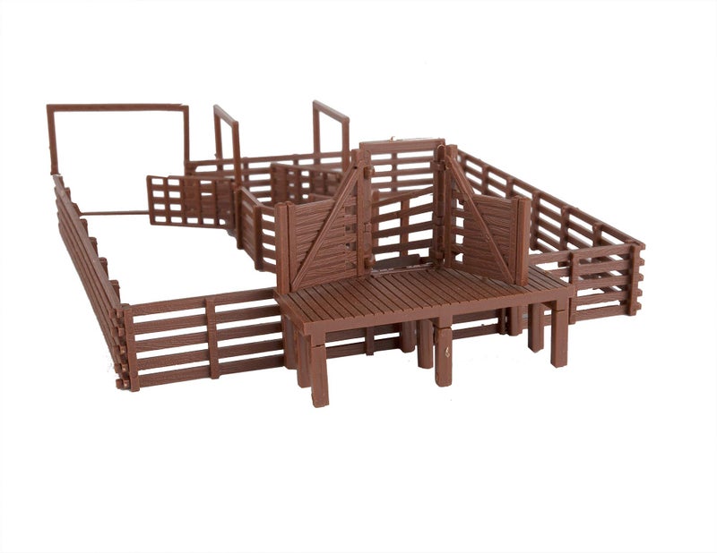 Life-Like Trains HO Scale Building Kits - Stock Pen - Image 4