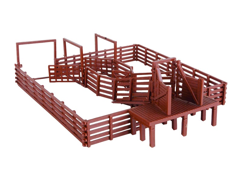 Life-Like Trains HO Scale Building Kits - Stock Pen - Image 2