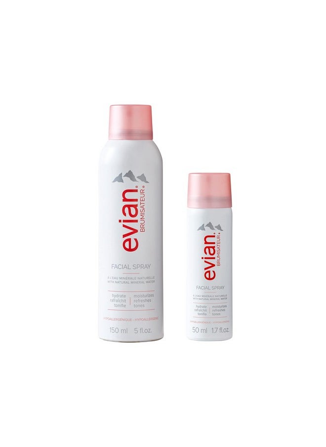 Evian Facial Spray Weekender Kit  - Image 1