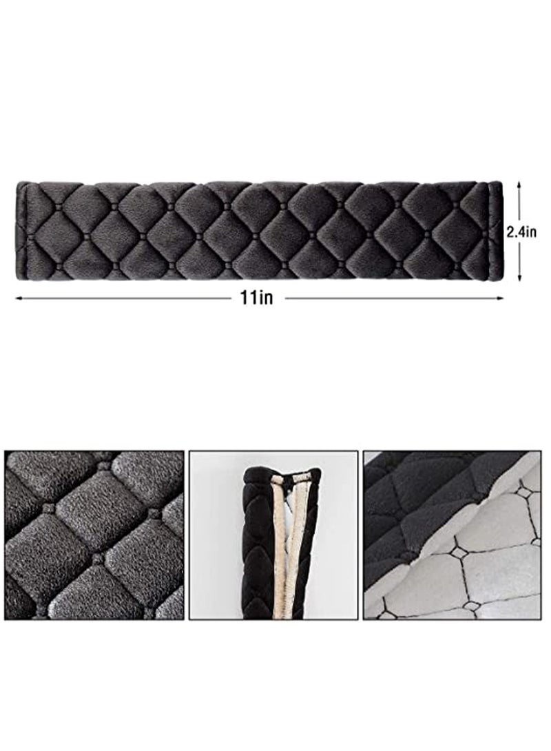 KASTWAVE Car Seat Belt Comfort Harness Pad 2 Pack, Car SeatBelt Pads Cover Safety Belt Strap Shoulder Pad for Adults and Children - Image 2