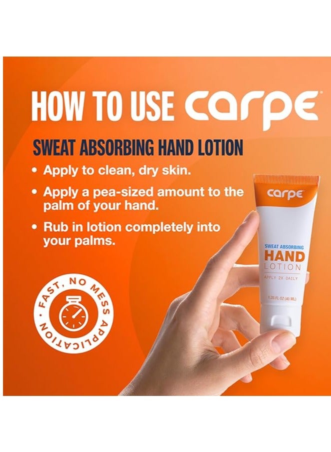 Carpe Antiperspirant Hand Lotion For Unisex, 40 Ml - Image 2