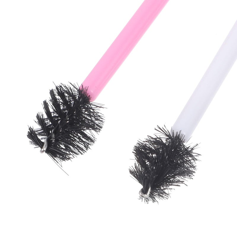 100 Pcs Nylon Eyebrow Spoolie Brush And Lash Wand Set For Brow Lamination Eyelash Extension Travel Makeup Tools - Image 4