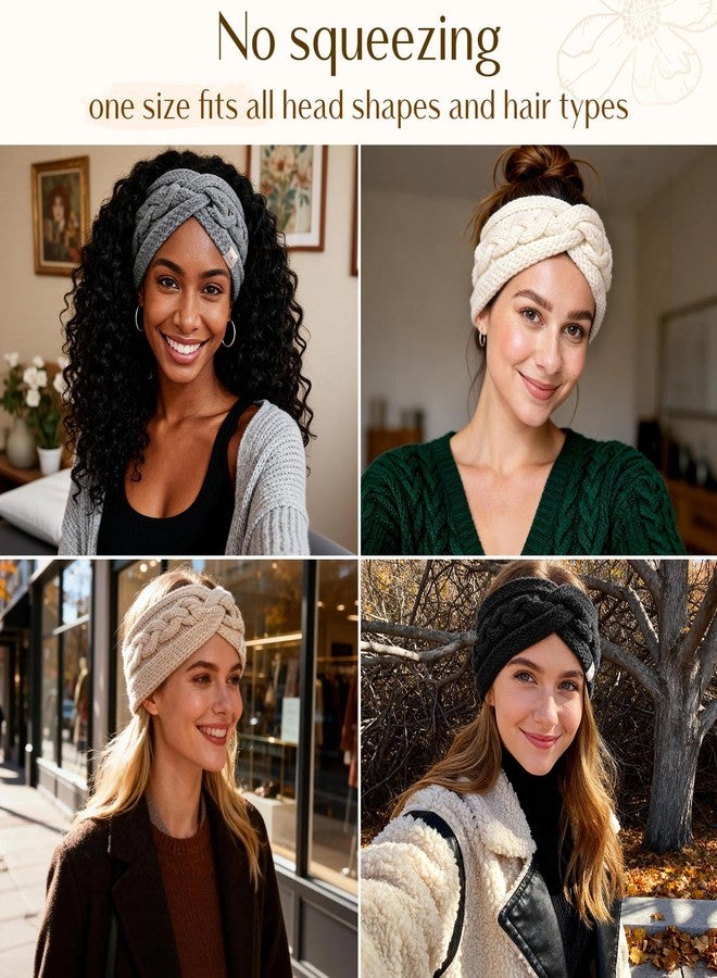 يانيبست عصابة رأس ياني بيست ناعمة قابلة للتمدد للنساء، مبطنة بالساتان، تدفئة للأذنين، مناسبة للرجال والنساء، لون كاكي - Image 5