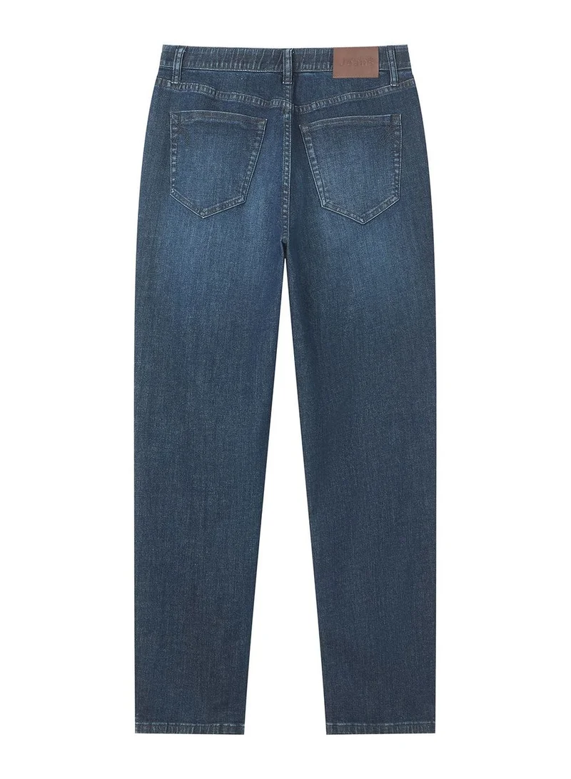 Giordano  Men's Comfort Stretch Denim Regular Tapered 2.0 Jeans for Men | Best Price UAE