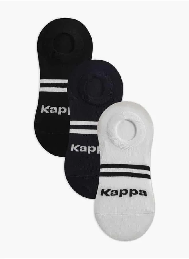 Kappa Set of 3 - Kappa Logo Print Invisible Socks