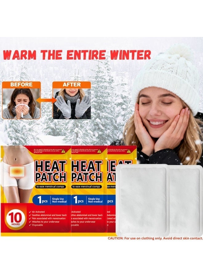 SänHahn Body & Hand Warmers - Up to 10-Hour Consistent Safe Natural Heat, Odorless Air Activated Adhesive Warm Patches for Outdoor Work, Commuting, Winter Sports & Phone Warmth - 10 Count - Image 2