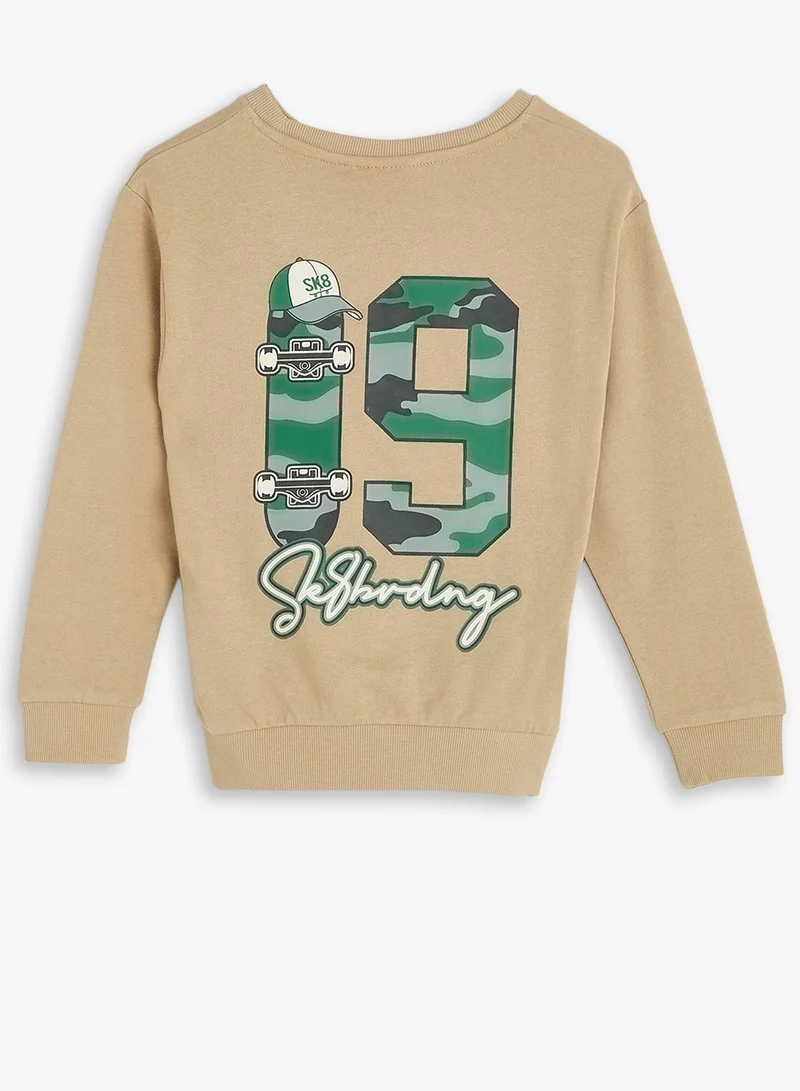 NAME IT Kids Long Sleeve Regular Fit Sweatshirt