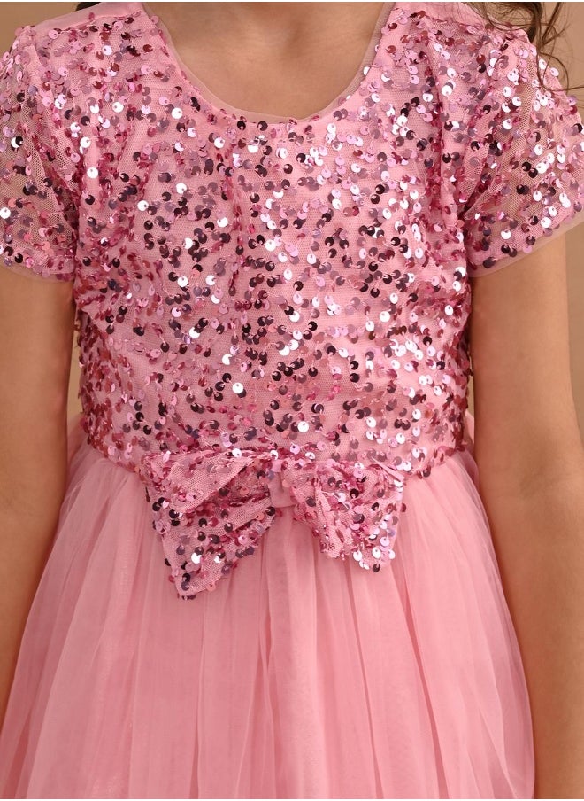 LILPICKS Sequin Partywear Dress  - Image 4