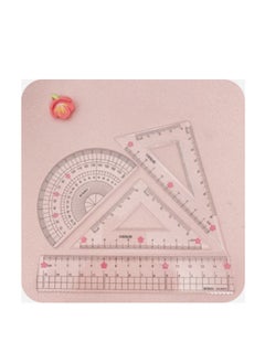 M&G M&G Chenguang Cherry Blossom Sakura Rain 15cm Ruler set 15cm - No:ARL960Y4  - Image 2