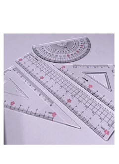 M&G M&G Chenguang Cherry Blossom Sakura Rain 15cm Ruler set 15cm - No:ARL960Y4  - Image 4