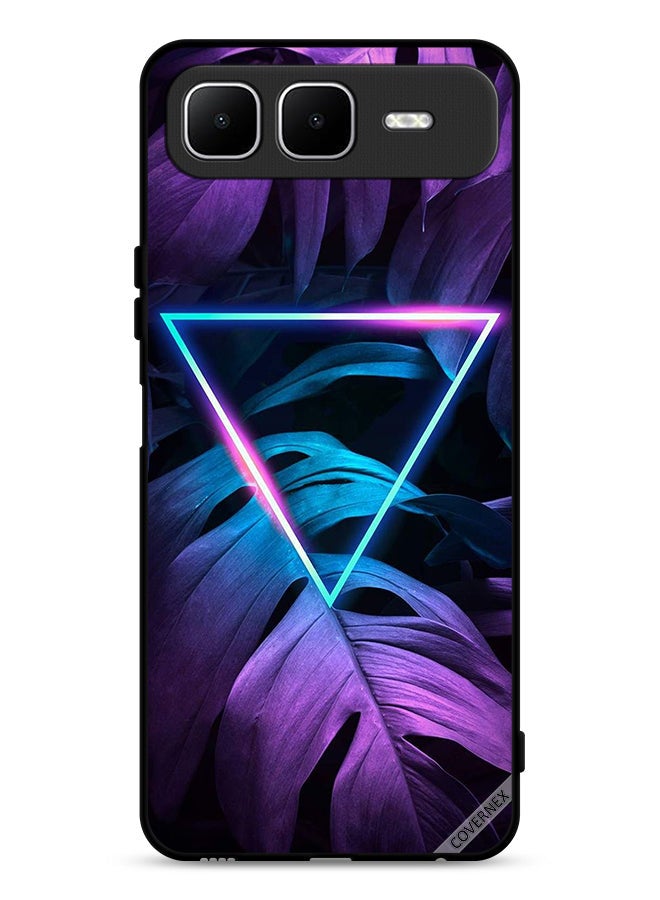 Infinix Smart 10 Plus Protective Case Cover Lighting Triangle