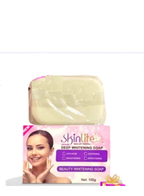 SKINLITE SKINLITE DEEP WHITENING SOAP 100G MOISTURIZER ANTI AGING DARKSPOTS PIGMENTATION MELASMA | Best Price Oman