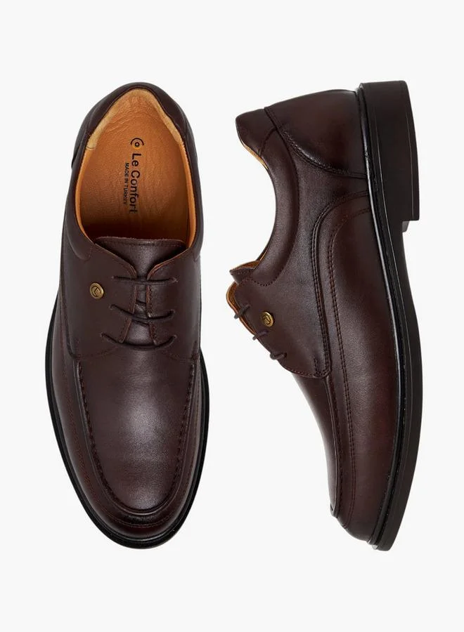 لو كونفورت أحذية رجالية برباط من الدانتيل