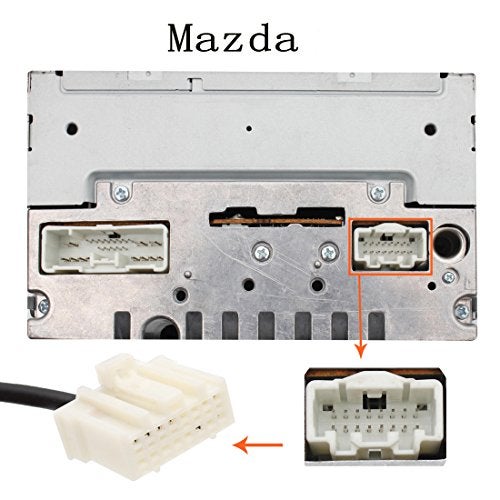 Yomikoo Car Audio Input, USB AUX Adapter CD Changer for Mazda 3 2004-2008, Mazda 6 2002-2009, Mazda 5 2005-2009, Miata 2003-2008, MPV 2007-2008, CX7 2007-2008, RX-8 2004-2008 - Image 3