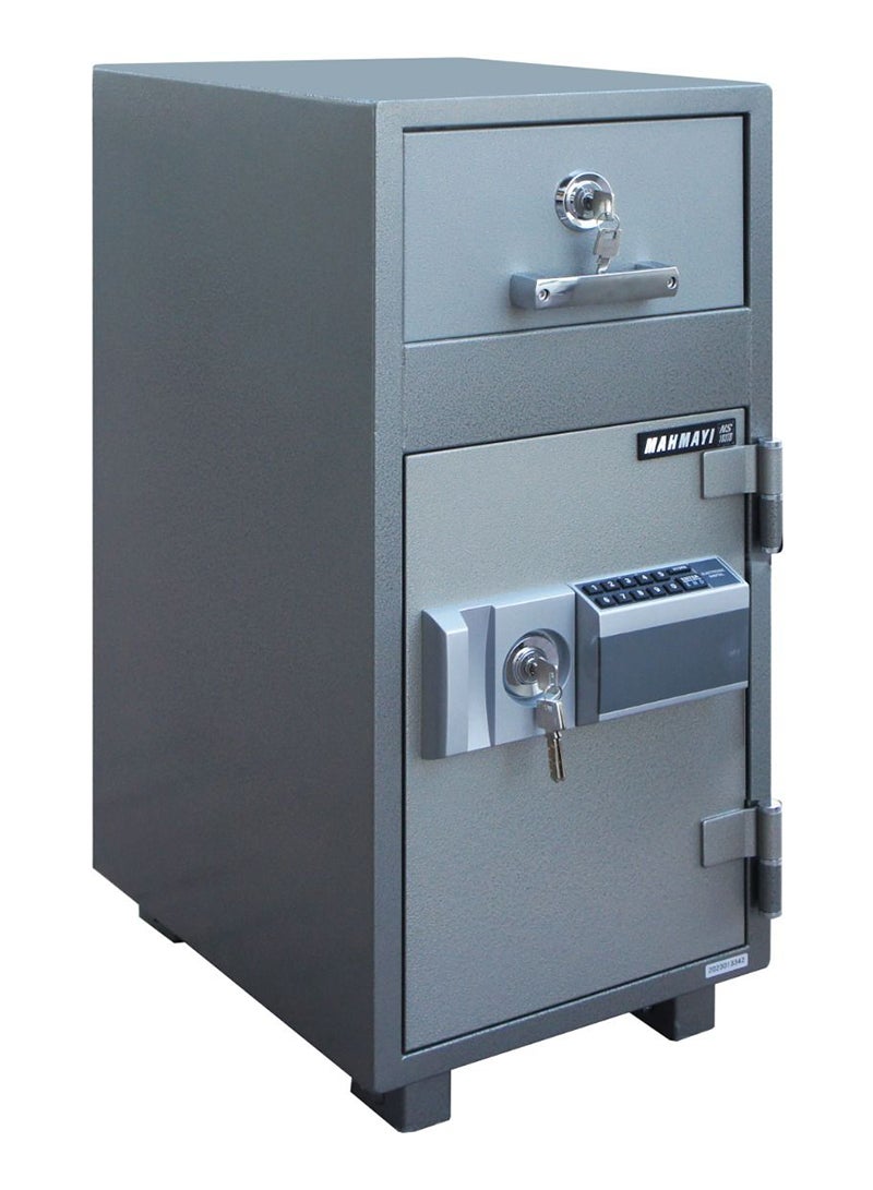 Mahmayi Mahmayi Modern 105E 142KG Black Drop Fireproof Safes with Digital Lock Mechanism, Fire Resistance Safe for Home, Office, Hotel (D51xW50xH95cm)  - Image 1