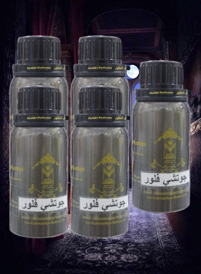 ALMAS PERFUMES 5 Pieces Perfume Oil Gucci Flora 100ML - Image 1