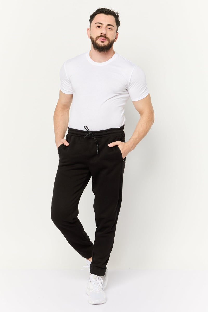 MOTION Men Sportswear Fit Training Sweatpants, Black - Image 4