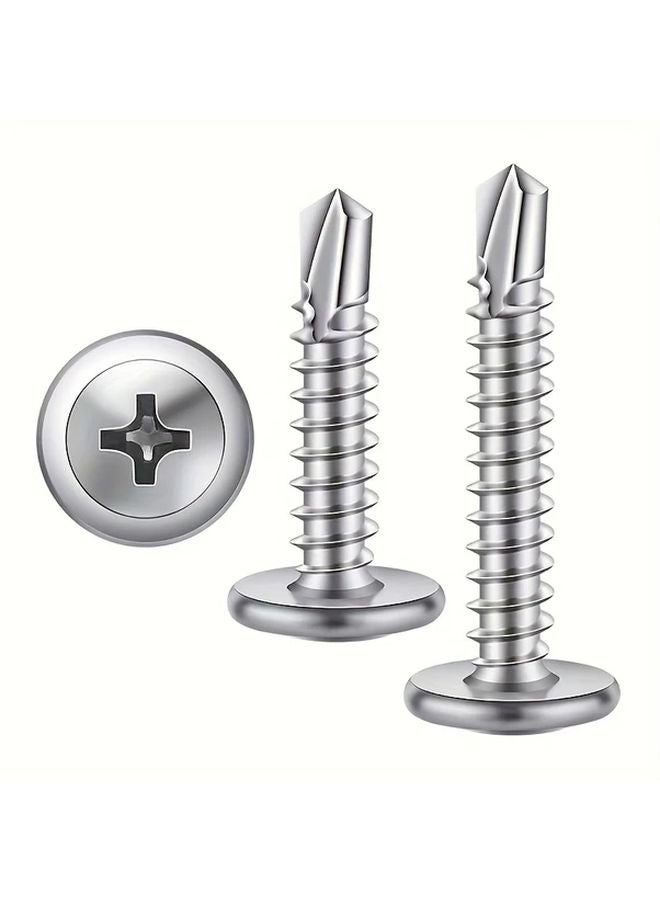 99 Pack No 8x3 4 Inch 19mm Truss Head Self Tapping TEK Screws - Image 4