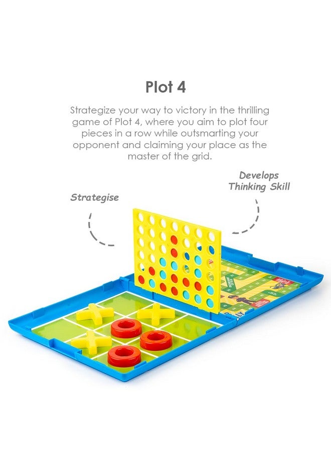 راتاناز ألعاب الطاولة الكلاسيكية 11 في 1 من Ratna's Classic Games للأطفال والكبار - Image 5