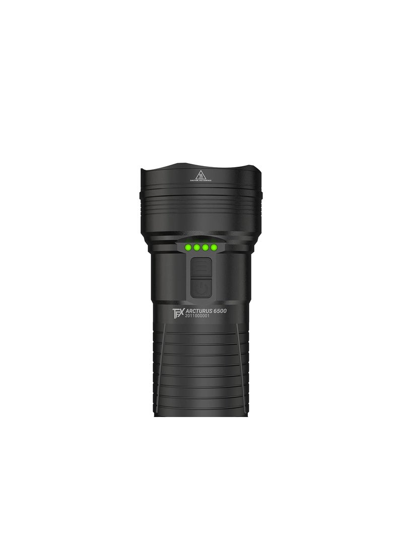 LEDLENSER TFX Brand Arcturus 6500 Tactical Flashlight 6500 Lumens Black Medium 502559  - Image 3