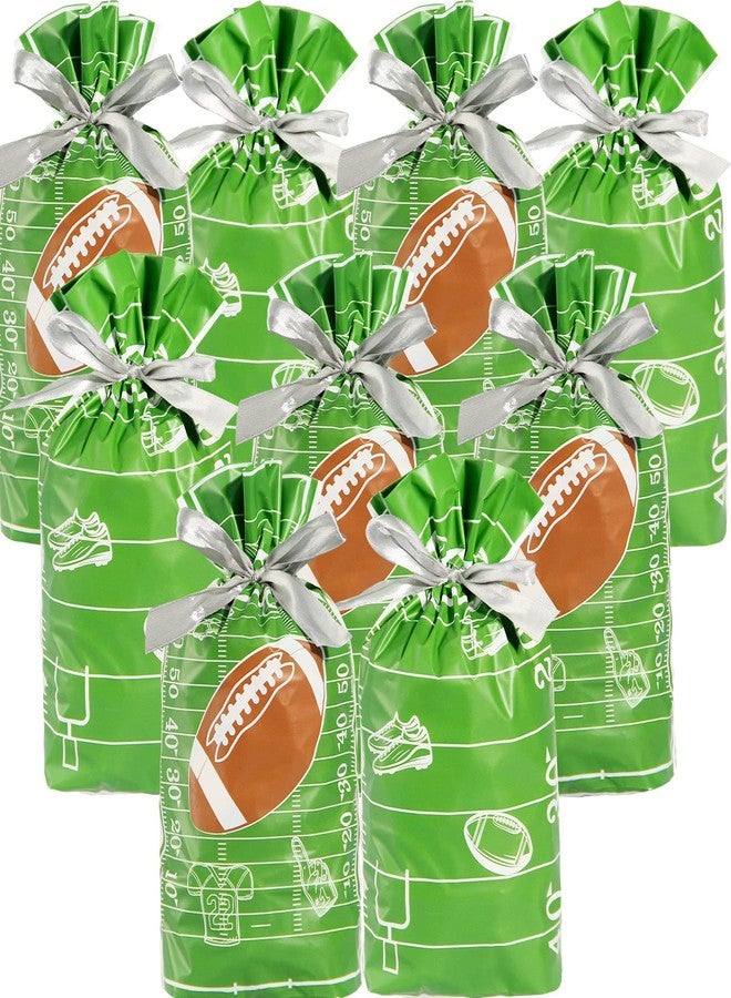 GITMIWS 40 Pcs Goodie Party Favors Bags- 9'' Drawstring Soccer Goodie Bags for Kids, Football Treat Bag for Team Snacks Soccer Party Supplies - Image 1