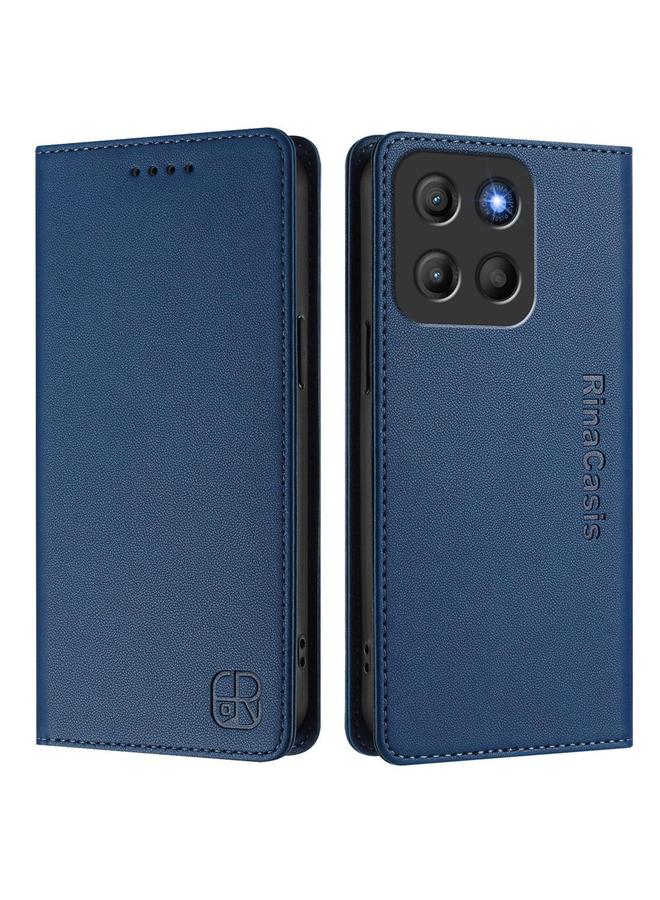 اس-توب جراب لهاتف Motorola Moto G15 RC01، جراب هاتف جلدي مزدوج الطي مزود بخاصية الشفط المغناطيسي بتقنية RFID - Image 2