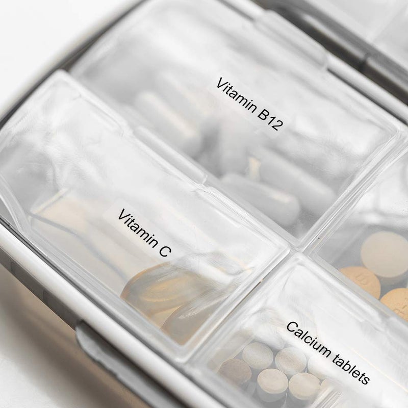 Phomemo D30 Label Tape, for D30 D35 Q30 Q30S Q31 Label Maker, Black on Transparent Clear Sticker Thermal Paper Self-Adhesive Label Maker Tape, 14mm x 30mm (0.55 x 1.18 Inch) 210 Labels/Roll, 3-Roll - Image 4