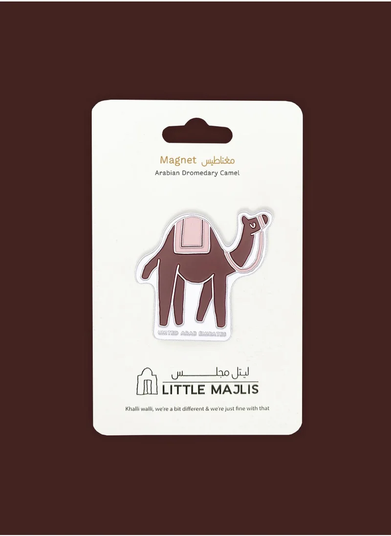 Little Majlis Magnet, Camel burgundy