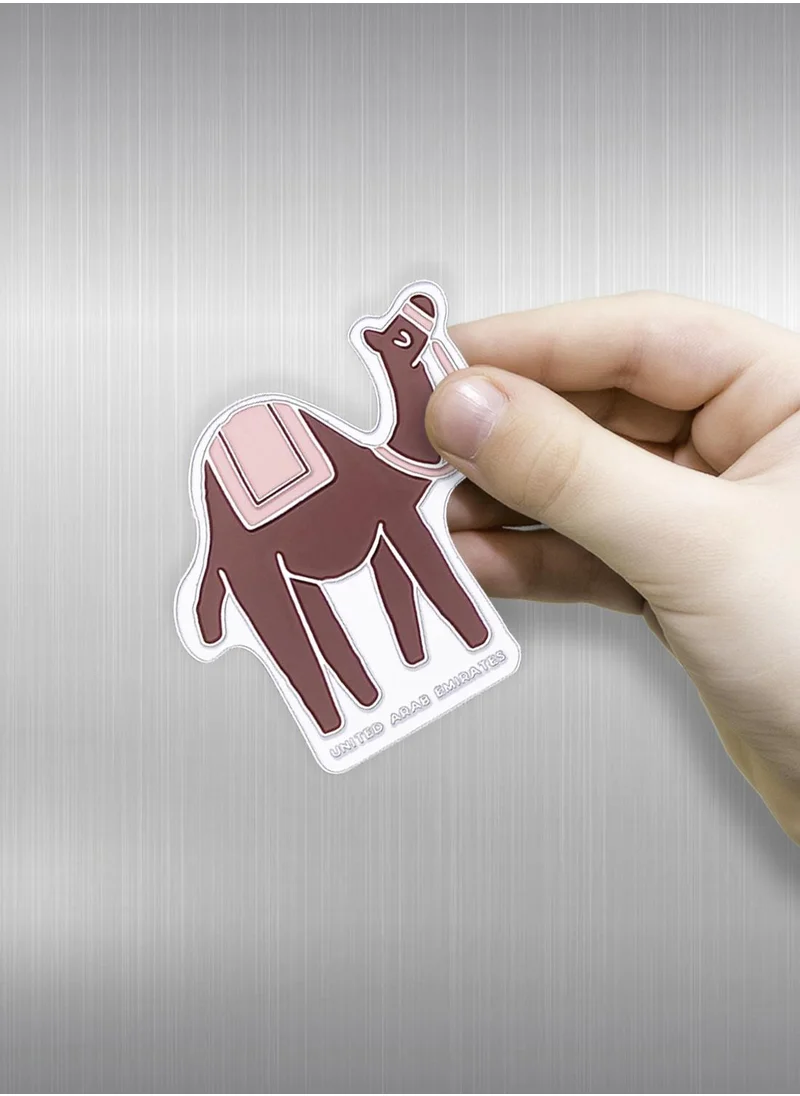 Little Majlis Magnet, Camel burgundy