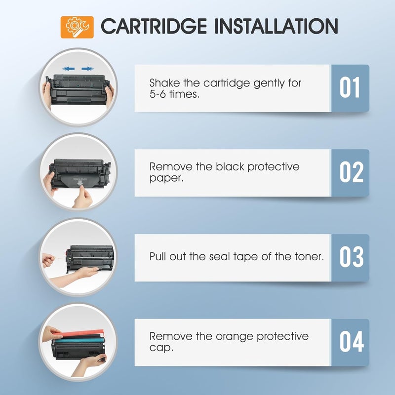 كول تونر خرطوشة حبر 26X CF226X لطابعة HP LaserJet M402n M426fdw سوداء عالية الإنتاجية متوافقة مع HP 26A CF226A Pro M402n MFP M426fdw M402dn M402dne M402 M402dw M426fdn M426 M426dw عبوة 4 - Image 4