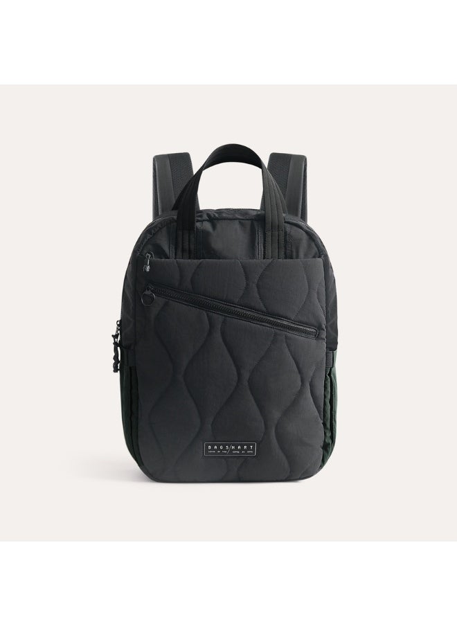 BAGSMART - BAGSMART Black Vega 23L Featherlight 15.6 Inch Laptop Backpack - Image 1