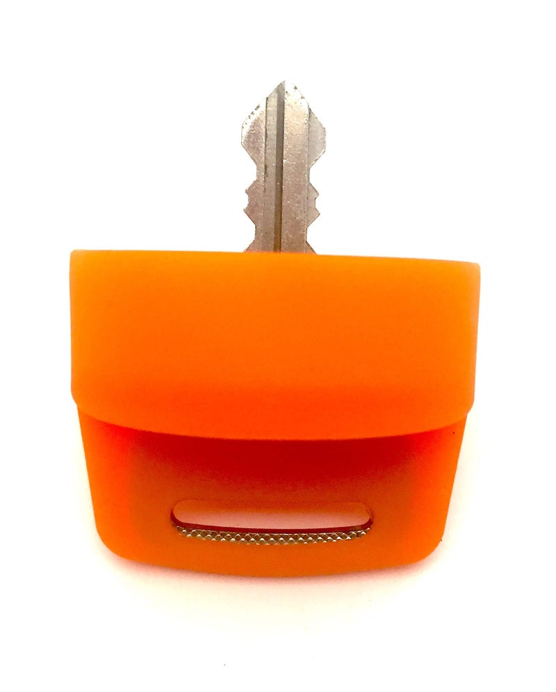Aftermarket Parts Compatible with Polaris RZR XP1000 900 800 570 General Ranger Sportsman Quad Ignition Switch Key Cover (Shocker Orange)