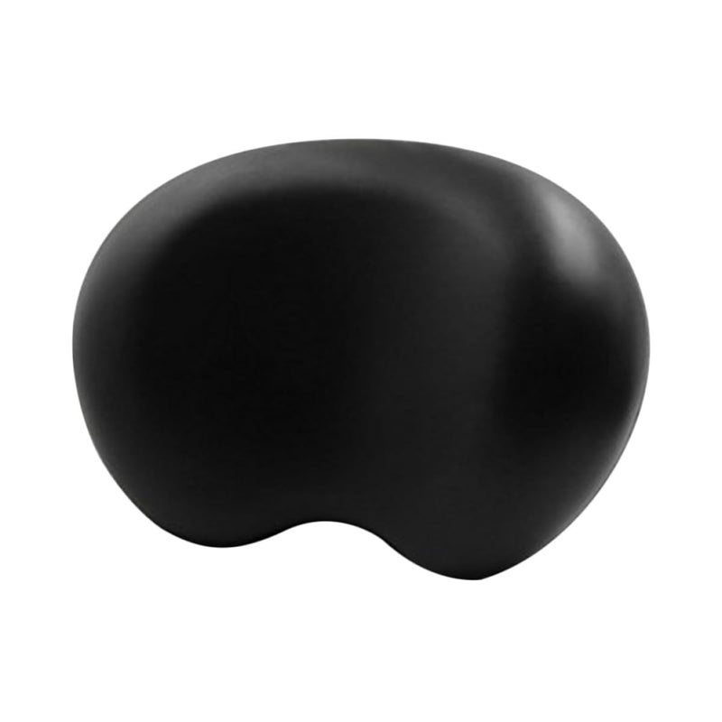 Non Slip Bath Pillow with Suction Cups Black 3D Headrest Backrest Cushion for Tub - Image 2