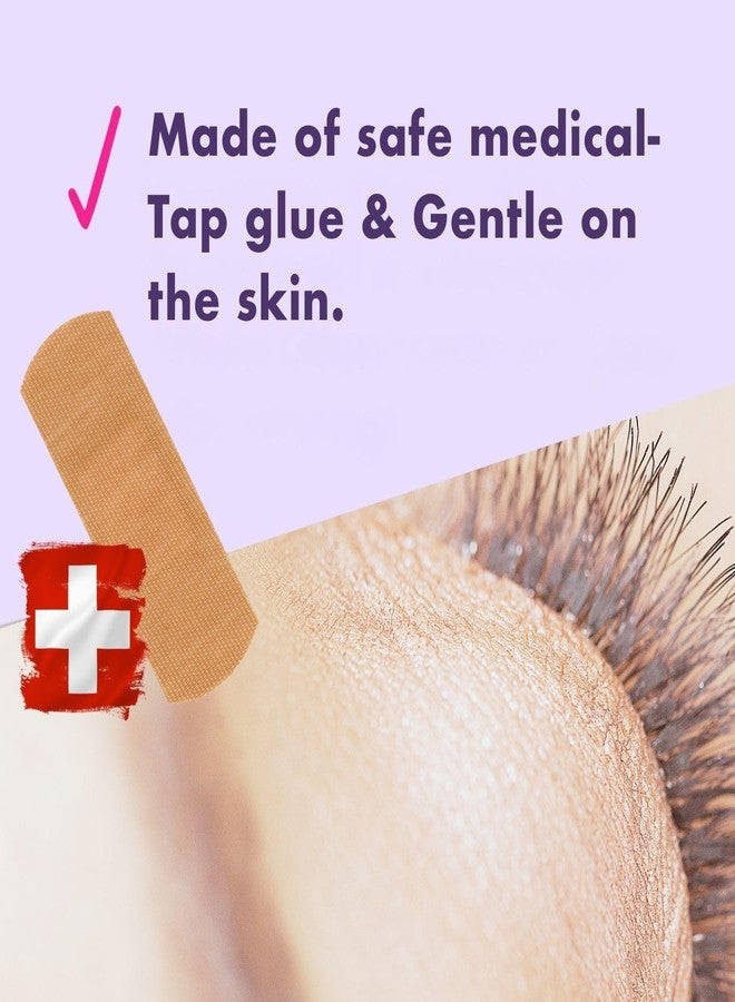 D-UP False Eyelash Glue from EX554, LASH GLUE for Eyelashes Extensions, Waterproof & Sweat-Resistant, LASH Extension GLUE Seamless Natural Brown Finish, Medical Grade, Made in Korea, BROWN - Image 4