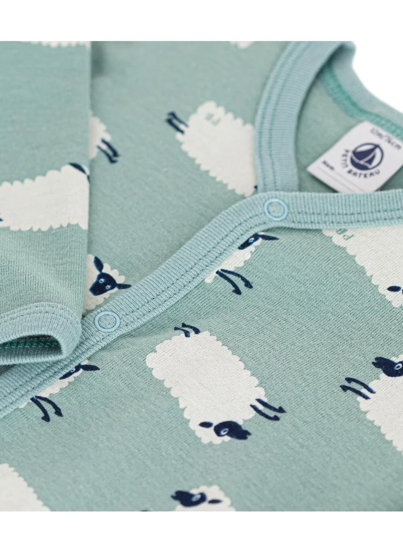 بيتي باتو Babies' printed cotton footless pyjama suit