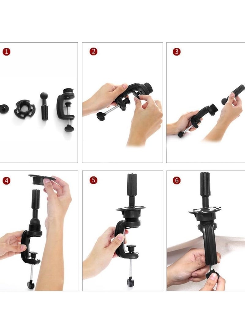 Estelle Mannequin Head with 100% Human Hair With Stand , 24 To 20 inch  Real Hair, Cosmetology Doll Nature Hair Head For Hairdressers' Practice Training, Hairstyling and Braid(lightbrown) - Image 5