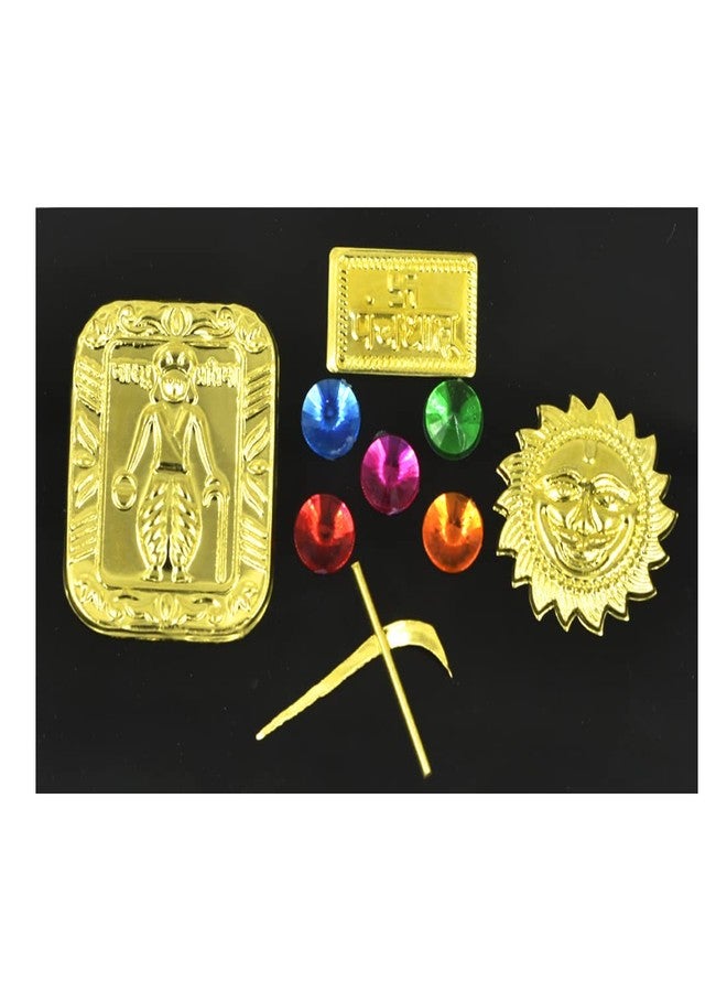 AFH مجموعة AFH Vastu Pratima، Panchadhatu Pancharatna من أجل Vastu Home Poja، الصحة والثروة والازدهار - Image 2