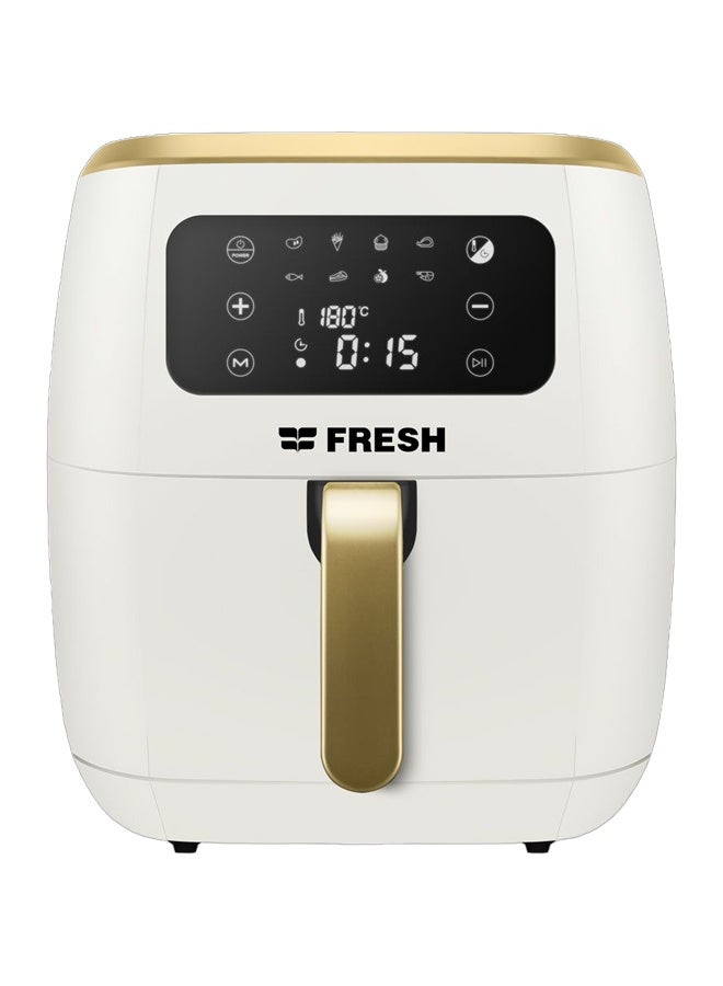 Fresh Air Fryer 7 Liters 1800 Watt Digital, White